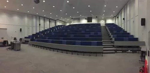 Lecture Theatre (400 capacity) 1 room hire layout at ARU Venue Hire Chelmsford