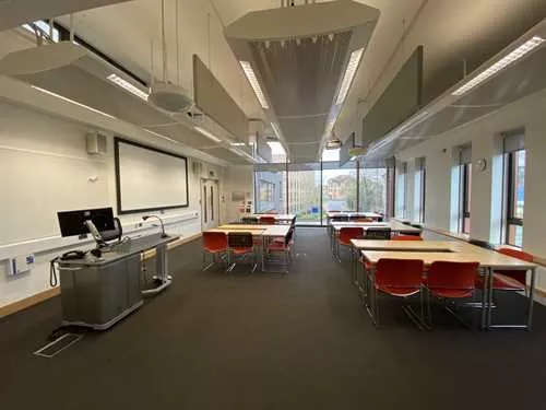 Classroom - Small 1 room hire layout at ARU Venue Hire Cambridge