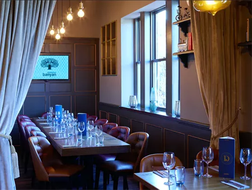 The Branch 1 room hire layout at Banyan Ilkley