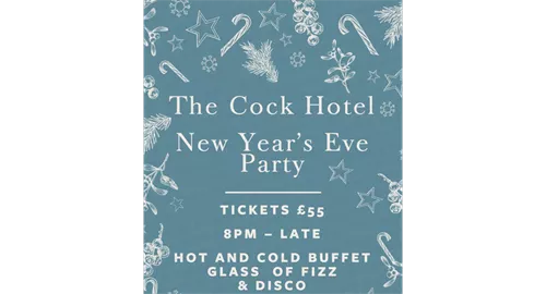 The Cock Hotel’s New Year’s Eve Party 2025 at The Cock Hotel, Stony Stratford, Milton Keynes