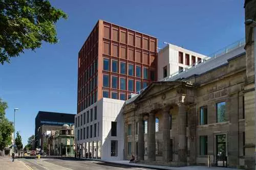 Grosvenor Building 1 room hire layout at Manchester Metropolitan University