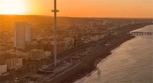 Winter Solstice Sunrise Flight 2025 at Brighton i360
