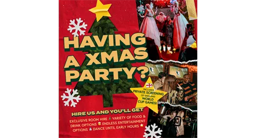 Christmas Party Nights + World Cup Private Screening 2025 at Barbara's Bier Haus Birmingham