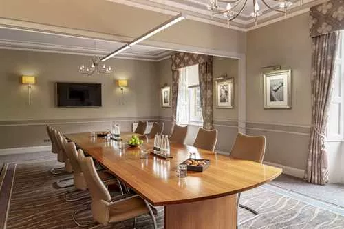 Kelpies Boardroom 1 room hire layout at Macdonald Inchyra Hotel & Spa