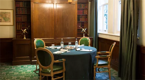 Map Room at The Milestone Hotel and Residences