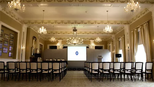 Regency Room 1 room hire layout at The Old Government House Hotel and Spa