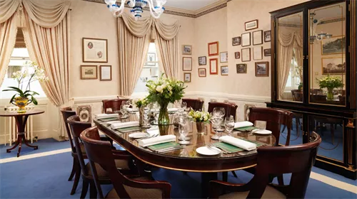 Doyle Room 1 room hire layout at The Old Government House Hotel and Spa