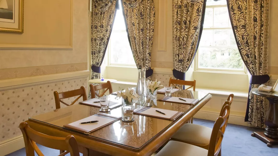 The Boardroom at The Old Government House Hotel and Spa in St Peter Port