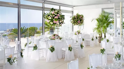 Atlantic Marquee 1 room hire layout at The Twelve Apostles Hotel