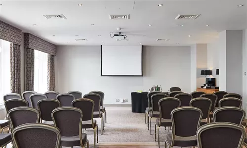 Wentworth Suite 1 room hire layout at Macdonald Berystede Hotel
