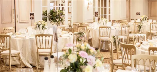 Regency Room 1 room hire layout at Macdonald Compleat Angler
