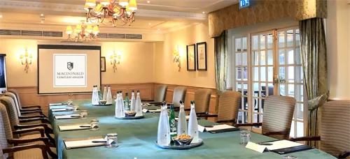 River Room 1 room hire layout at Macdonald Compleat Angler
