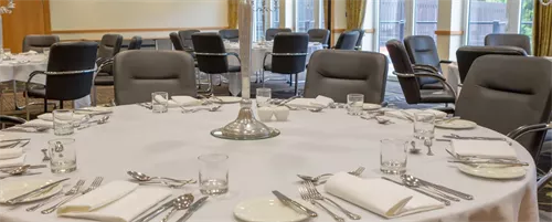 Torrance Suite 1 room hire layout at Macdonald Crutherland House