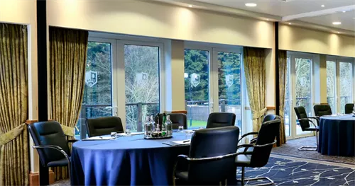 Kittoch Suite 1 room hire layout at Macdonald Crutherland House