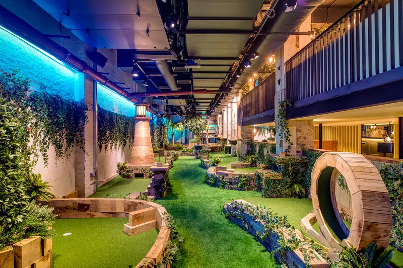 Exclusive Use at Swingers Crazy Golf - City in City of London