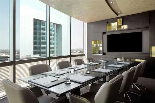 The Biz Hub 1 room hire layout at Jumeirah Emirates Towers