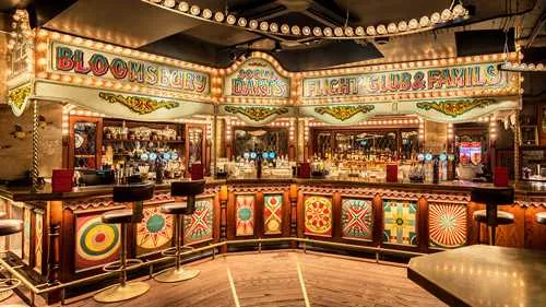 Semi-Private Event Space at Flight Club Bloomsbury