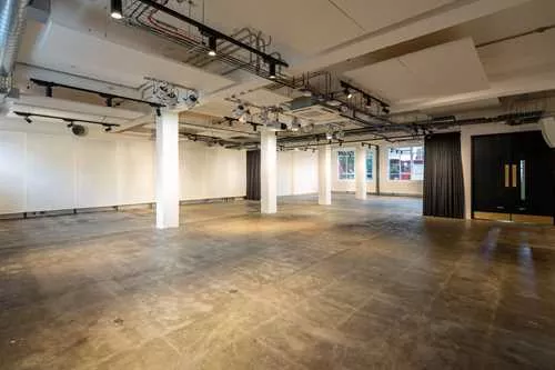 The White Space 1 room hire layout at The Ministry