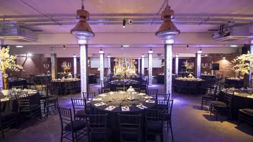 The Cellars 1 room hire layout at Victoria Warehouse
