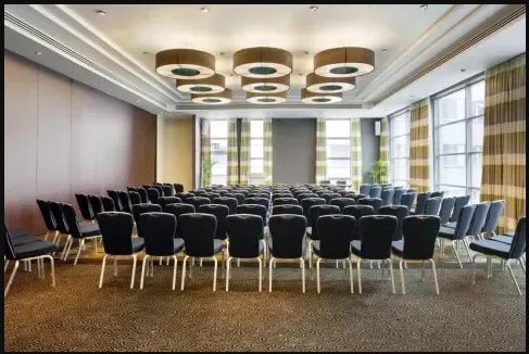 Lancaster 3 1 room hire layout at Holiday Inn Birmingham Airport - NEC