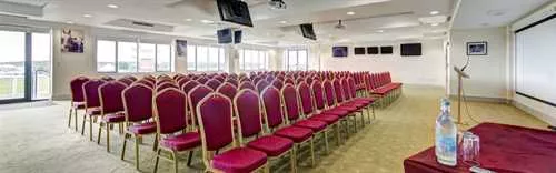 Denman 1 room hire layout at Exeter Racecourse