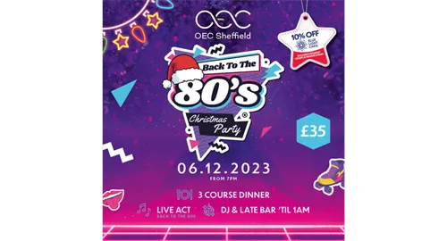 80's Christmas Party 2026 at OEC Sheffield