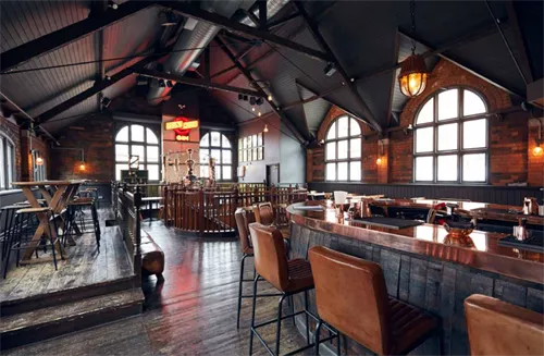 The Gin Terrace 1 room hire layout at