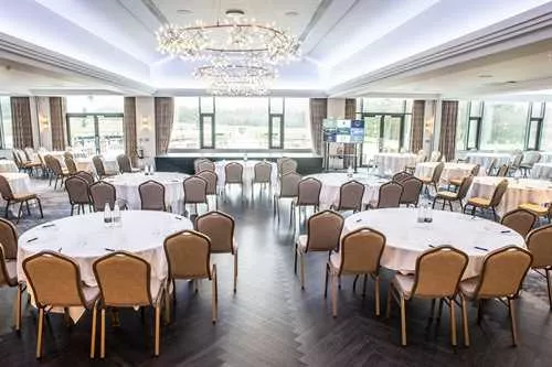 Lakeside Suite 1 room hire layout at Crow Wood Hotel & Spa Resort