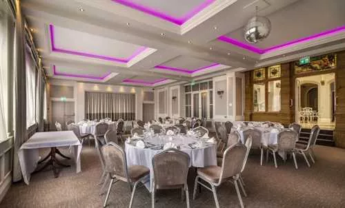 Somerset Two 1 room hire layout at The Shrubbery Hotel
