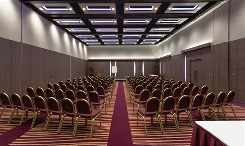 London 1+2+3 1 room hire layout at ILEC Conference Centre at Ibis London Earl's Court