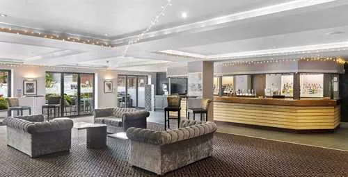 Lynn Bar 1 room hire layout at Dukes Head Hotel, King's Lynn
