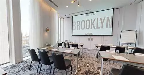 Hicks Suite 1 room hire layout at voco Manchester City Centre