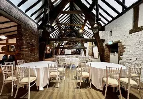 Barn Club 1 room hire layout at Bredbury Hall Hotel