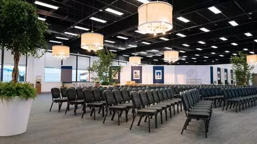 Inspire 1 room hire layout at Farnborough International Exhibition & Conference Centre