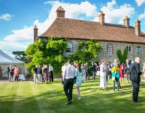 Battel Hall 1 room hire layout at Leeds Castle