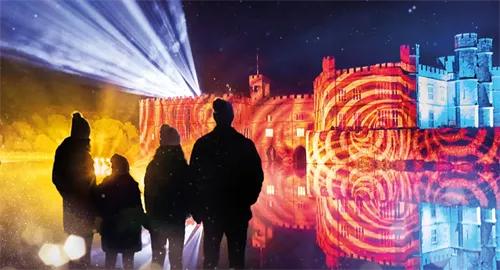 Christmas Lights at Leeds Castle 2025 at Leeds Castle