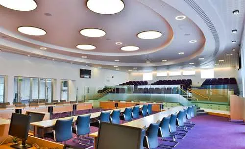 Council Chamber at Civic Centre Chelmsford