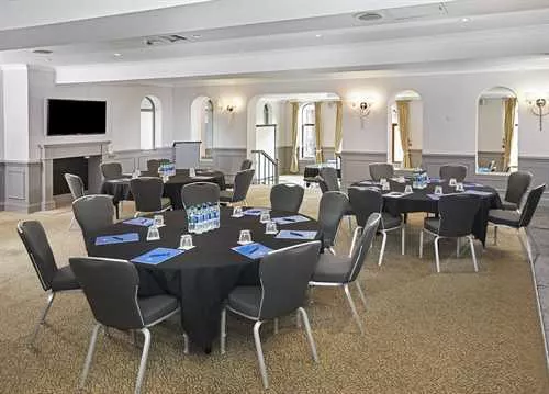 The Garden Suite and Terrace 1 room hire layout at Hilton Cobham Hotel