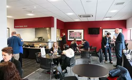 Gordon Banks Suite 1 room hire layout at Stoke City Football Club - bet365 Stadium