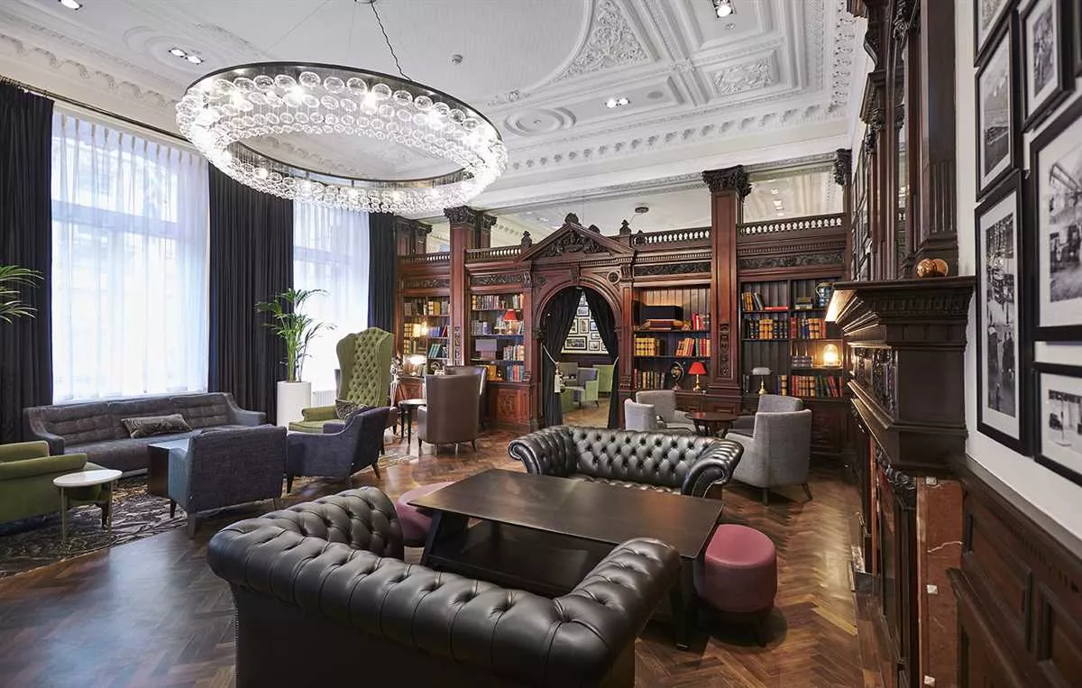 Library Lounge at DoubleTree by Hilton Liverpool in Liverpool