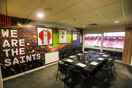 Executive Box 1 room hire layout at