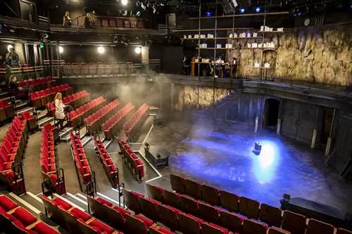 Main Theatre 1 room hire layout at Octagon Theatre Bolton