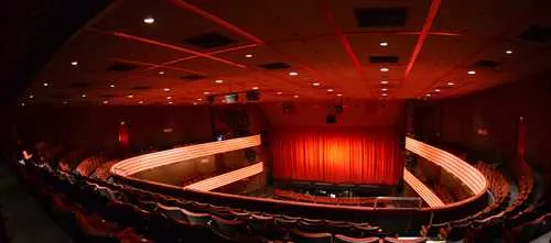 Main Auditorium 1 room hire layout at Orchard Theatre Dartford
