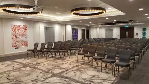 Hacienda Suite 1 room hire layout at Holiday Inn Manchester City Centre