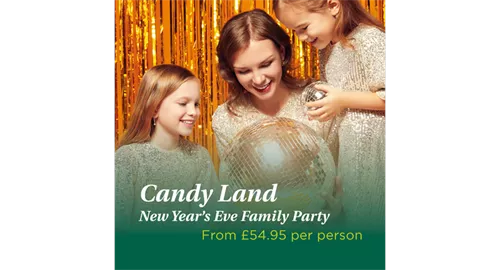 Candyland - New Years Family Party 2025 at Holiday Inn Bolton Centre - Cloisters