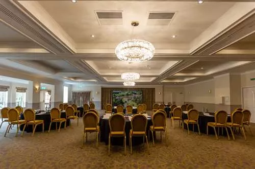 Albrighton Suite 1 room hire layout at Albrighton Hall Hotel and Spa