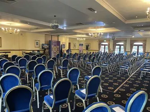 Lakeside Suite 1 room hire layout at Albrighton Hall Hotel and Spa
