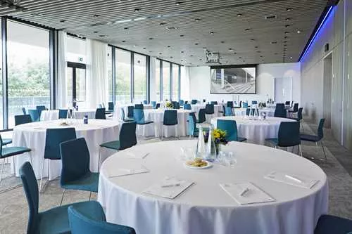 Oak 2 & 3 1 room hire layout at National Memorial Arboretum
