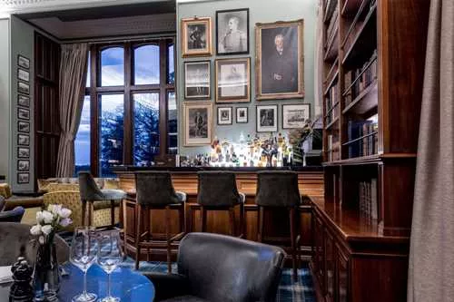 Bar 1745 1 room hire layout at SCHLOSS Roxburghe