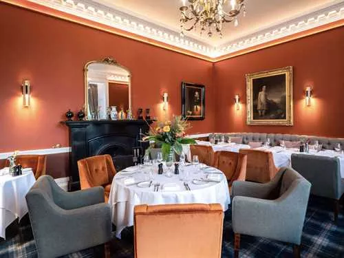 Sunlaws 1 room hire layout at SCHLOSS Roxburghe